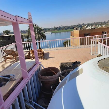 East Luxor Apartments With Nile Views Jazirat al Awwamiyah Eksteriør bilde