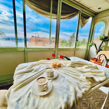 East Luxor Apartments With Nile Views Jazirat al Awwamiyah Eksteriør bilde