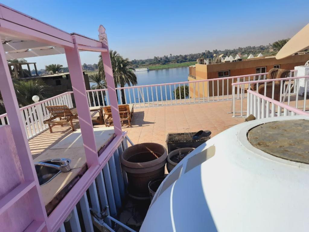 East Luxor Apartments With Nile Views Jazirat al Awwamiyah Eksteriør bilde