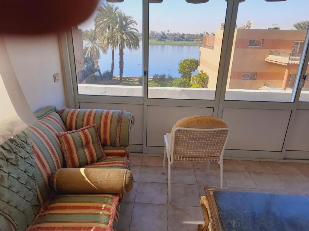 East Luxor Apartments With Nile Views Jazirat al Awwamiyah Eksteriør bilde