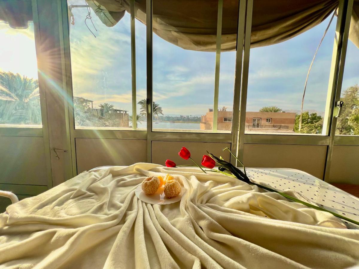 East Luxor Apartments With Nile Views Jazirat al Awwamiyah Eksteriør bilde